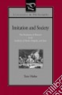 Imitation And Society libro in lingua di Huhn Tom