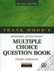 Business Accounting libro in lingua di Tommy Robinson