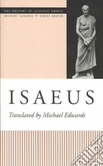Isaeus libro in lingua di Isaeus, Edwards Michael (TRN)