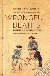 Wrongful Deaths libro in lingua di Kim Sun Joo (COM), Kim Jungwon (COM)