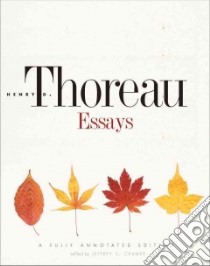 Essays libro in lingua di Thoreau Henry David, Cramer Jeffrey S. (EDT)