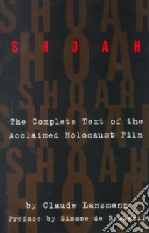 Shoah libro in lingua di Lanzmann Claude