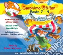 Red Pizzas for a Blue Count / Attack of the Bandit Cats / a Fabulous Vacation for Geronimo (CD Audiobook) libro in lingua di Stilton Geronimo, Herrmann Edward (NRT)