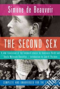 The Second Sex libro in lingua di Beauvoir Simone de, Borde Constance (TRN), Malovany-chevallier Sheila (TRN)