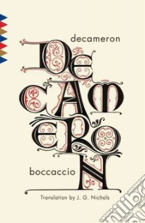 Decameron libro in lingua di Boccaccio Giovanni, Nichols J. G. (TRN)