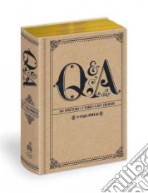 Q & A a Day libro in lingua di Potter Style (COR), Abbate Judith Stagnitto (CON)