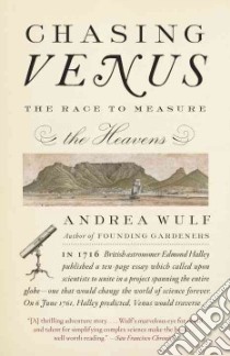 Chasing Venus libro in lingua di Wulf Andrea
