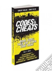 Codes & Cheats 2012 libro in lingua di Prima Games (COR)
