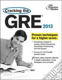 Cracking the GRE 2013 libro in lingua di Princeton Review (COR)