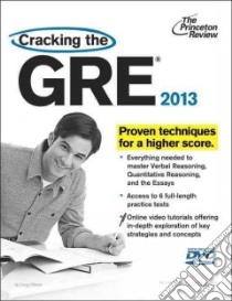 Cracking the GRE 2013 libro in lingua di Princeton Review (COR)