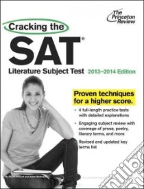 Cracking the SAT Literature Subject Test 2013-2014 libro in lingua di Amend Allison, Robinson Adam