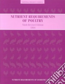 Nutrient Requirements of Poultry libro in lingua di Not Available (NA)