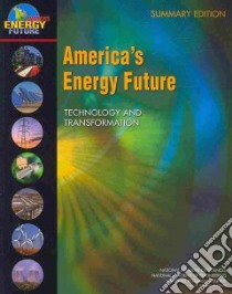 America's Energy Future libro in lingua di Not Available (NA)