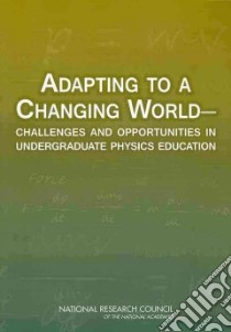 Adapting to a Changing World libro in lingua di Not Available (NA)