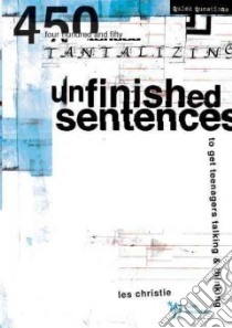 Unfinished Sentences libro in lingua di Christie Les