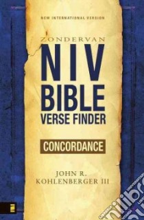 NIV Bible Verse Finder libro in lingua di Not Available (NA)