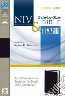 Holy Bible libro in lingua di Zondervan Publishing House (COR), Peterson Eugene H. (INT)
