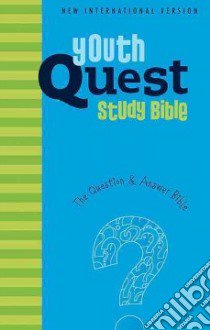 Youth Quest Study Bible libro in lingua di Zondervan Publishing House (COR)