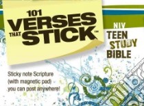 NIV Teen Study Bible 101 Verses That Stick libro in lingua di Zondervan Publishing House (COR)