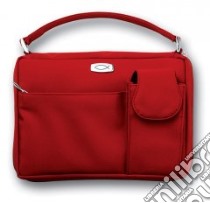 Microfiber Red with Exterior Pockets Large Book & Bible Cover libro in lingua di Not Available (NA)