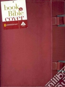Suede-Look Red Large Book & Bible Cover libro in lingua di Zondervan Publishing House (COR)