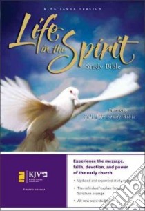Life in the Spirit Study Bible libro in lingua di Stamps Donald C. (EDT), Adams J. Wesley (EDT)