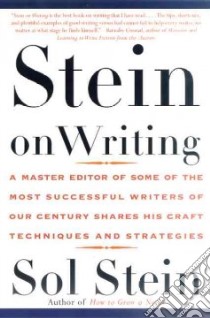 Stein on Writing libro in lingua di Stein Sol