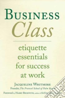 Business Class libro in lingua di Whitmore Jacqueline
