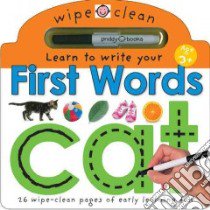 Wipe Clean First Words libro in lingua di St. Martin's Press (COR)