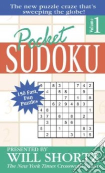 Pocket Sudoku libro in lingua di Shortz Will (EDT)