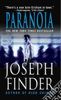 Paranoia libro in lingua di Finder Joseph