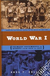 World War I libro in lingua di Collins Ross F.