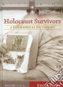 Holocaust Survivors libro in lingua di Taitz Emily
