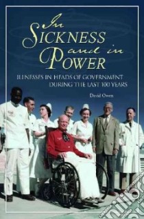 In Sickness and in Power libro in lingua di Owen David