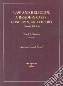 Law and Religion, A Reader libro in lingua di Ravitch Frank S.