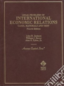 International Economic Relations libro in lingua di Jackson John Howard