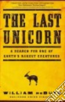The Last Unicorn libro in lingua di Debuys William