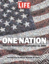 One Nation libro in lingua di Giuliani Rudolph W. (INT)