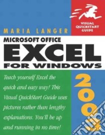 Microsoft Office Excel 2003 for Windows libro in lingua di Langer Maria