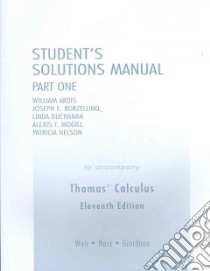Thomas' Calculus libro in lingua di Thomas George B. Jr., Weir Maurice D., Hass Joel, Giordano Frank R.