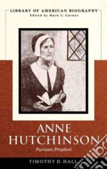 Anne Hutchinson libro in lingua di Hall Tim, Carnes Mark C. (EDT)