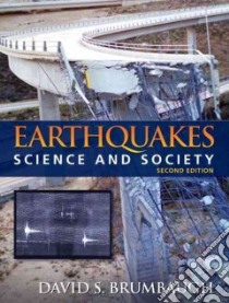 Earthquakes libro in lingua di Brumbaugh David S.