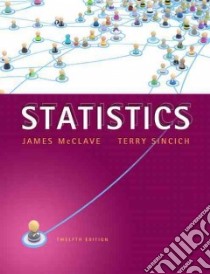 Statistics libro in lingua di McClave James T., Sincich Terry