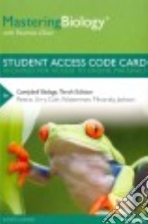 Campbell Biology MasteringBiology Access Code libro in lingua di Reece, Urry, Cain, Wasserman, Minorsky