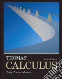 Thomas' Calculus + MyMathLab with Pearson eText Access Card Package libro in lingua di Thomas George B. Jr., Weir Maurice D., Hass Joel, Heil Christopher (CON)
