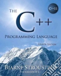 The C++ Programming Language libro in lingua di Stroustrup Bjarne