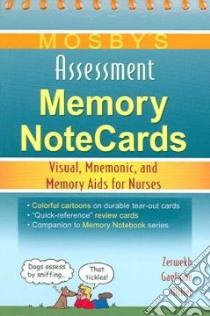 Mosby's Assessment Memory NoteCards libro in lingua di Joann Zerwekh