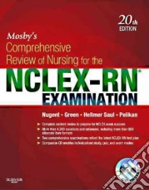 Mosby's Comprehensive Review of Nursing for NCLEX-RN Examination libro in lingua di Nugent Patricia M. R. N. (EDT), Green Judith S. R. N. (EDT), Saul Mary Ann Hellmer Ph.D. (EDT)