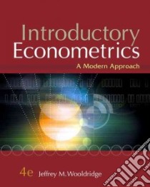 Introductory Econometrics libro in lingua di Wooldridge Jeffrey M.