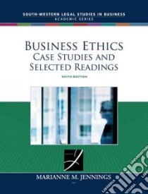 Business Ethics libro in lingua di Jennings Marianne M.